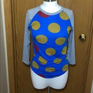 Lularoe Randy style baseball style shirt